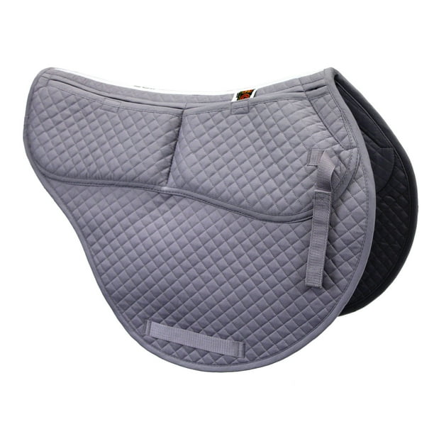 ECP Cotton Correction All Purpose Contoured Saddle Pad Memory Foam Pockets